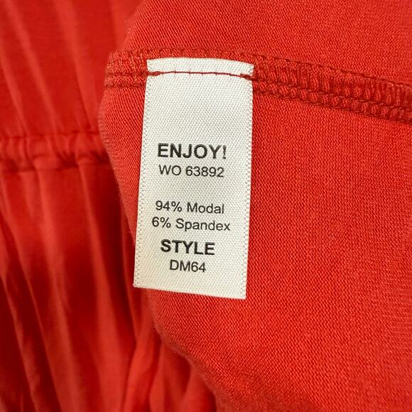 Michael Stars New Amelia Women's Red Shirt Dress Size Medium - Picture 11 of 15